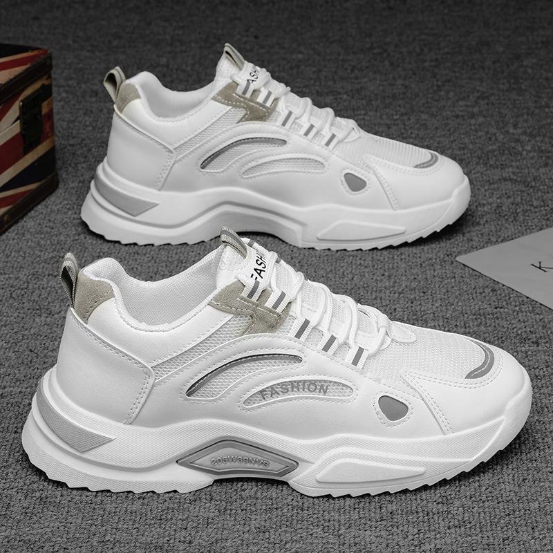 Men s shoes summer breathable 2025 new youth sports shoes mesh running casual little white platform dad trendy shoes 39
Men s shoes summer breathable 2025 new youth sports shoes mesh running casual little white platform dad trendy shoes 39