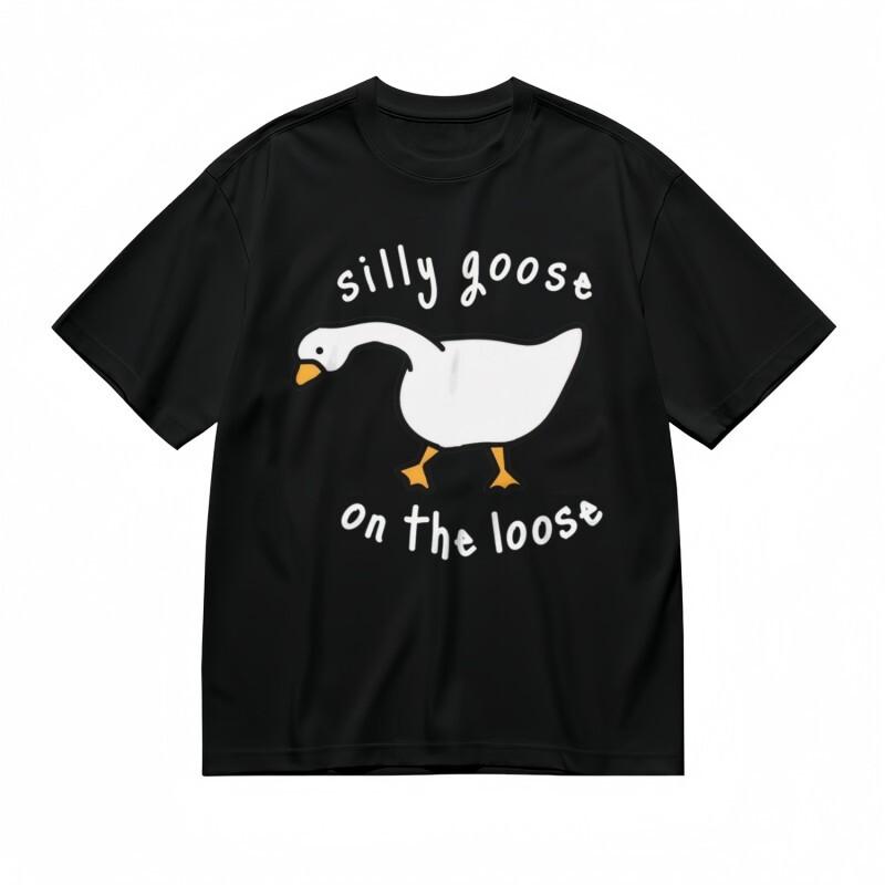Men s Classic T-Shirt Playful Goose Art with Orange Accents and Bold Slogan Tee 2XL
Men s Classic T-Shirt Playful Goose Art with Orange Accents and Bold Slogan Tee 2XL