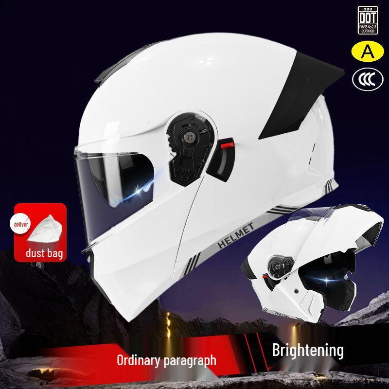 Men s and Women s Flip-up Motorcycle Helmet, 3C/DOT Certified, All-Season, Universal for Electric Vehicles, Winter-Ready.
Men s and Women s Flip-up Motorcycle Helmet, 3C/DOT Certified, All-Season, Universal for Electric Vehicles, Winter-Ready.