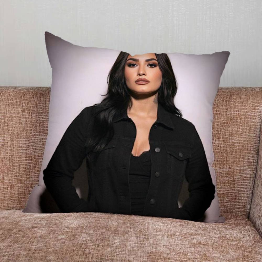 DDemi Singer LLovato Pillow Case For Home Bedroom Car Office Decoration Living Room Sofa Cushion Cover Suitable 30x30cm 12x12in
DDemi Singer LLovato Pillow Case For Home Bedroom Car Office Decoration Living Room Sofa Cushion Cover Suitable 30x30cm 12x12in