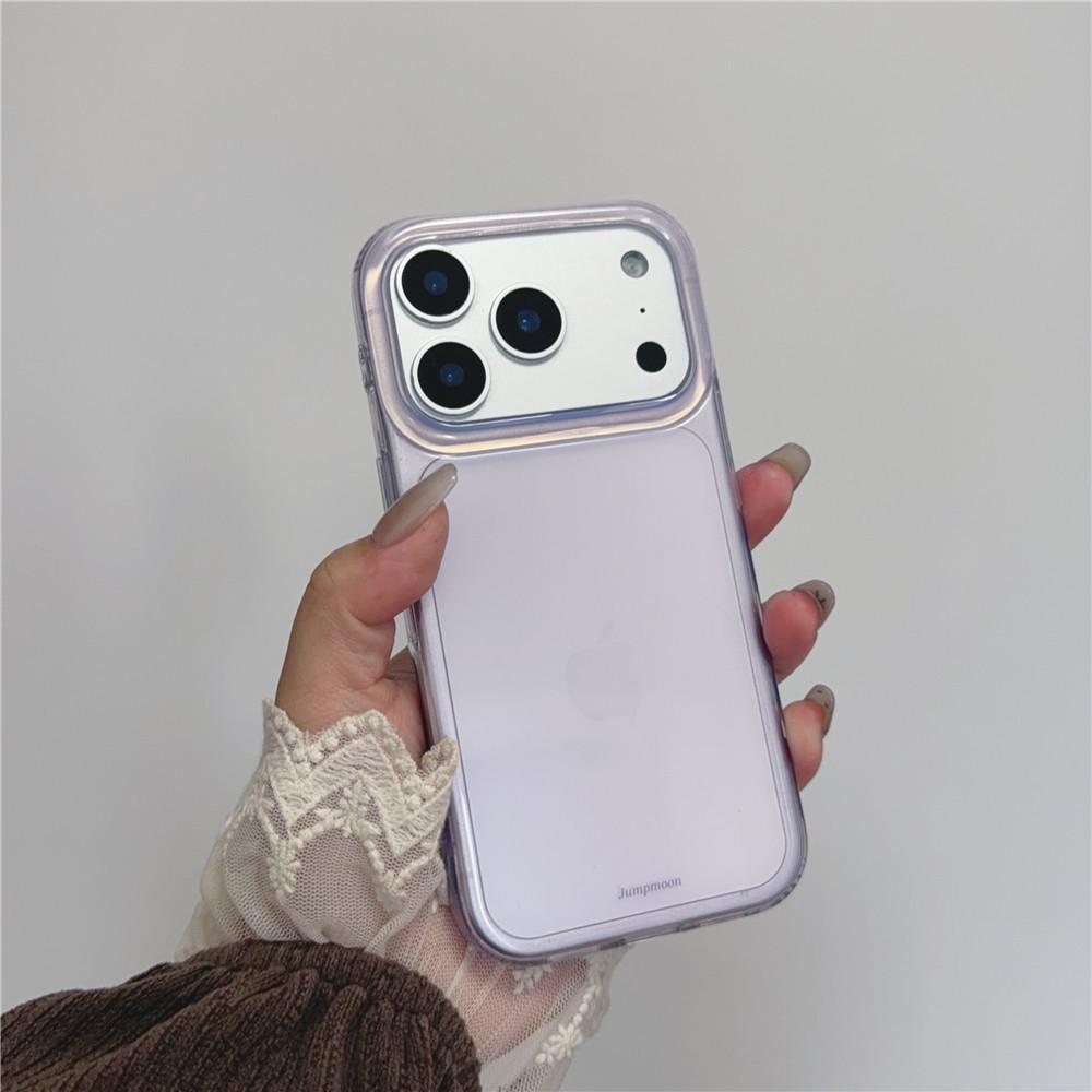 Minimalist Transparent Purple Letter Case for iPhone 17 Pro, Double-Layer Drop-Proof, Korean Style iPhone 15
Minimalist Transparent Purple Letter Case for iPhone 17 Pro, Double-Layer Drop-Proof, Korean Style iPhone 15