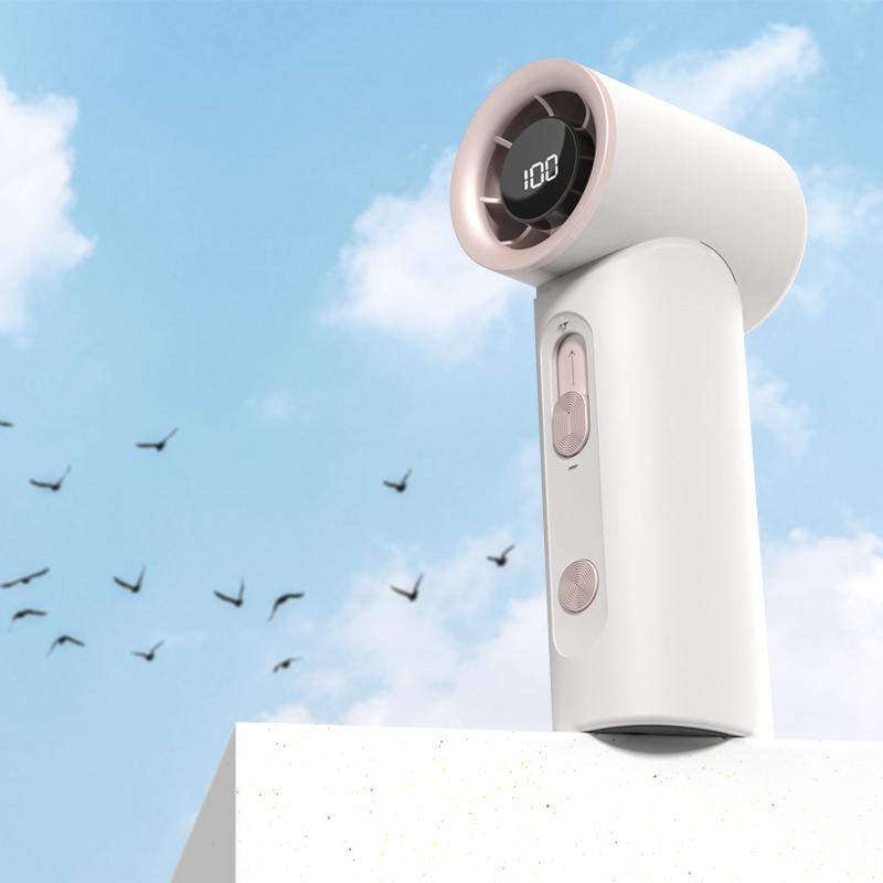 Handheld Portable Fan USB Rechargeable 100-Speed Cooling Fan HD Digital Display Mini Fan for Summer Outdoor Travel Student Dorm белый
Handheld Portable Fan USB Rechargeable 100-Speed Cooling Fan HD Digital Display Mini Fan for Summer Outdoor Travel Student Dorm белый