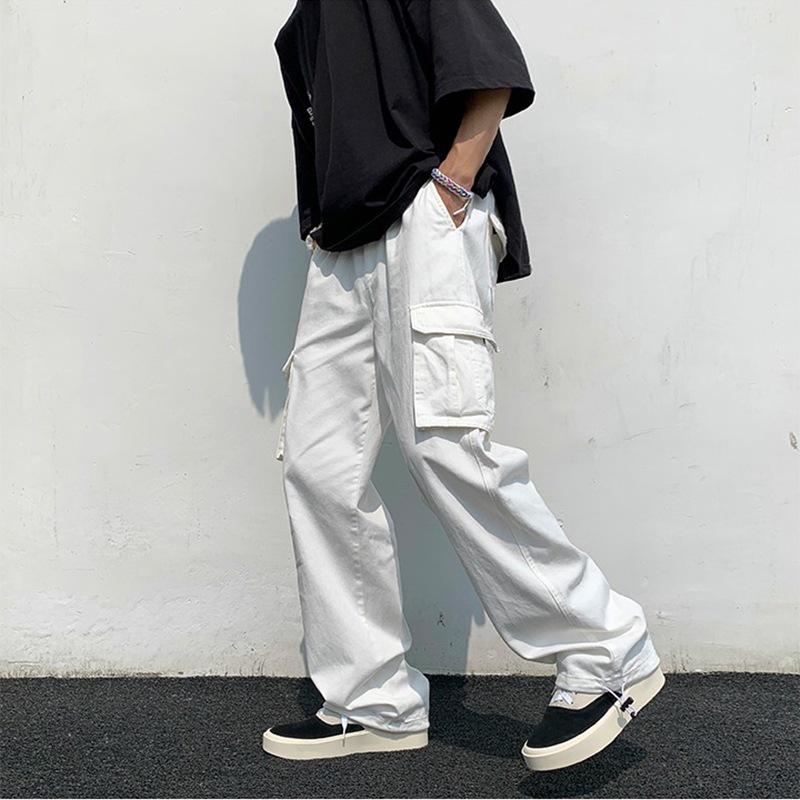 Men s White Cotton Multi-Pocket Workwear Trousers M
Men s White Cotton Multi-Pocket Workwear Trousers M