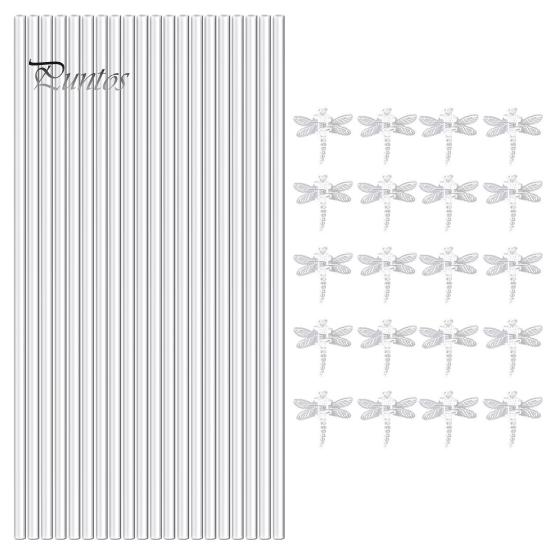 Набір опорних колів для рослин, 16 дюймів, садові палиці з одним стеблом із затискачами, багаторазовий прозорий тримач для рослин для орхідей, помідорів, квітів, молодих дерев C
Набір опорних колів для рослин, 16 дюймів, садові палиці з одним стеблом із затискачами, багаторазовий прозорий тримач для рослин для орхідей, помідорів, квітів, молодих дерев C