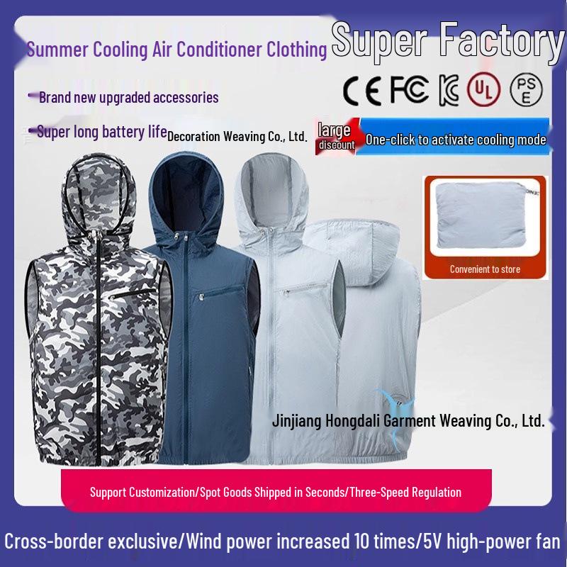 Men s Summer Cooling Vest for Outdoor Work - Heatstroke Prevention with Fans, Ideal for Construction, Welding, and Labor Protection 4XL
Men s Summer Cooling Vest for Outdoor Work - Heatstroke Prevention with Fans, Ideal for Construction, Welding, and Labor Protection 4XL