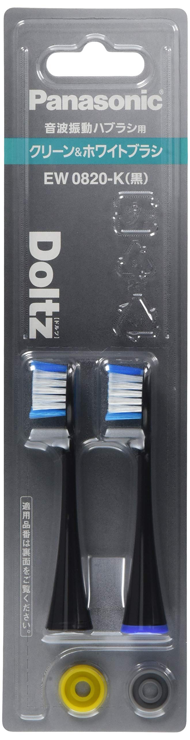 Panasonic Replacement Brush Dolts Clean White Brush Set of 2 Black & (6 Months) EW0820-K чёрный
Panasonic Replacement Brush Dolts Clean White Brush Set of 2 Black & (6 Months) EW0820-K чёрный