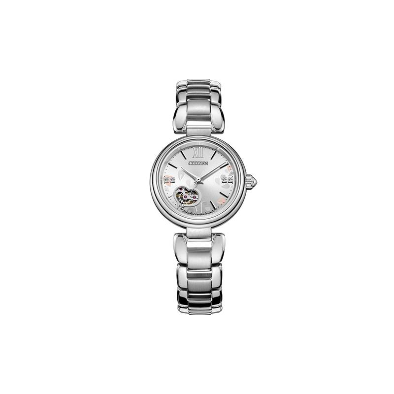 CITIZEN mechanical watch series, hollow diamond-set, light luxury fashion, mechanical movement, Steel Strap, , women s watch, white dial PR1020-85A синій
CITIZEN mechanical watch series, hollow diamond-set, light luxury fashion, mechanical movement, Steel Strap, , women s watch, white dial PR1020-85A синій