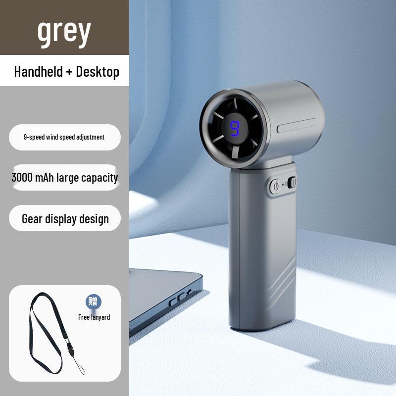 Portable USB Rechargeable Mini Handheld and Desktop High-Speed Cooling Fan 6.5*4.5*13.5 cm сірий колір
Portable USB Rechargeable Mini Handheld and Desktop High-Speed Cooling Fan 6.5*4.5*13.5 cm сірий колір