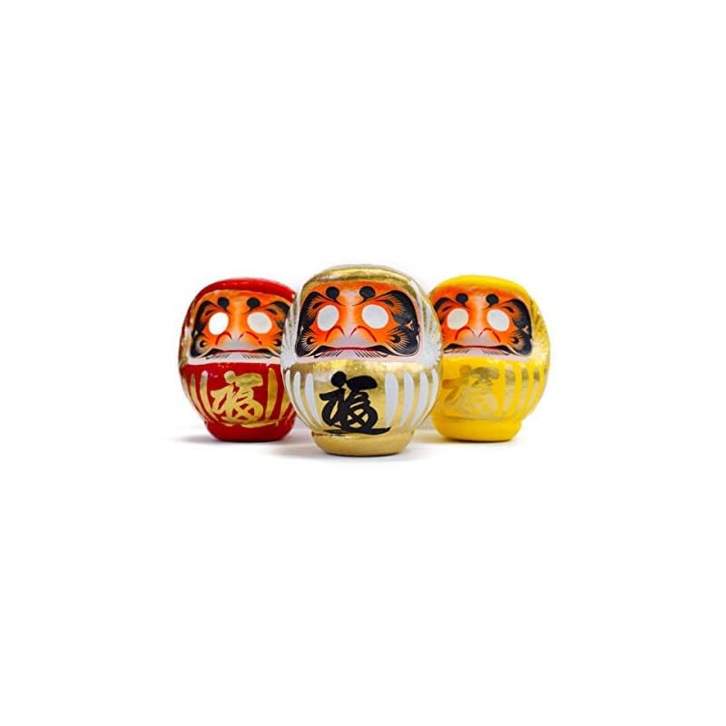 Takasaki Daruma red gold yellow 3 piece set Fukuiri Family safety prosperous business good luck and promotion 11×10×9 Daruma figurine red face
Takasaki Daruma red gold yellow 3 piece set Fukuiri Family safety prosperous business good luck and promotion 11×10×9 Daruma figurine red face
