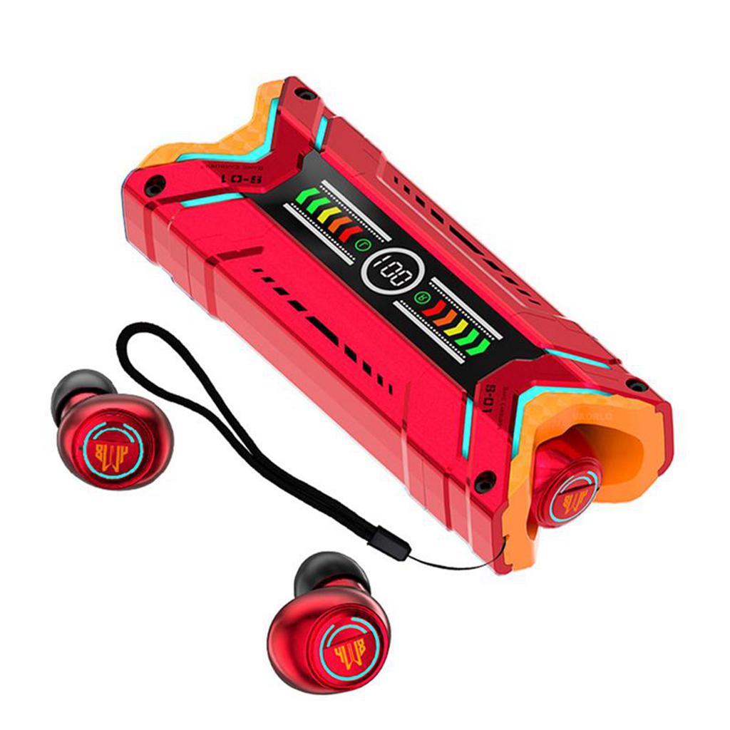 Беспроводные наушники сабвуфер HiFi музыкальные наушники 0,05 с с низкой задержкой для игр IPX7 водонепроницаемые со светодиодным цифровым дисплеем красный
Беспроводные наушники сабвуфер HiFi музыкальные наушники 0,05 с с низкой задержкой для игр IPX7 водонепроницаемые со светодиодным цифровым дисплеем красный