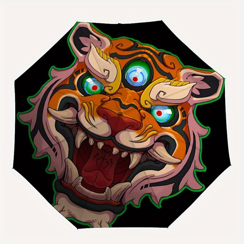 1pc Tiger Head Automatic Opening/closing umbrella, Reinforced 8-Rib Construction, Compact Travel Umbrella yy250808138
1pc Tiger Head Automatic Opening/closing umbrella, Reinforced 8-Rib Construction, Compact Travel Umbrella yy250808138