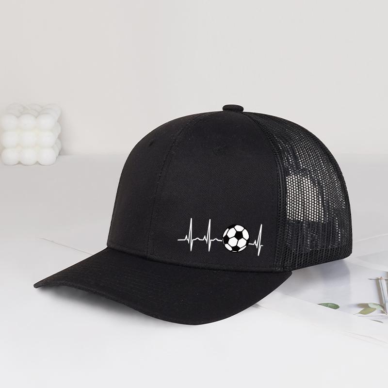 Soccer Heartbeat ECG Print Trucker Hat Unisex WoUnisex Mesh Back Adjustable Baseball Cap Football Fan Sport Sun Hat
Soccer Heartbeat ECG Print Trucker Hat Unisex WoUnisex Mesh Back Adjustable Baseball Cap Football Fan Sport Sun Hat