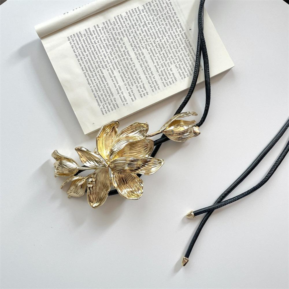 Vintage Tulip Waist Chain Large PU Leather Rope Belt Fashion Zinc Zinc Alloy Flower Belt Pants золотий
Vintage Tulip Waist Chain Large PU Leather Rope Belt Fashion Zinc Zinc Alloy Flower Belt Pants золотий