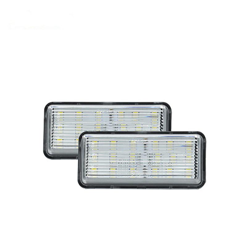 Светодиодная подсветка номерного знака для Toyota Land Cruiser 120 Prado 2002-2009 для Lexus LX470 GX470 LX570
Светодиодная подсветка номерного знака для Toyota Land Cruiser 120 Prado 2002-2009 для Lexus LX470 GX470 LX570