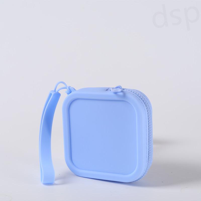 Waterproof Single-color Wallet, Mini Zipper, Square Wallet, Silicone Travel Organizer, Small Cosmetic Bag, Earphone Case небо синє кольору
Waterproof Single-color Wallet, Mini Zipper, Square Wallet, Silicone Travel Organizer, Small Cosmetic Bag, Earphone Case небо синє кольору