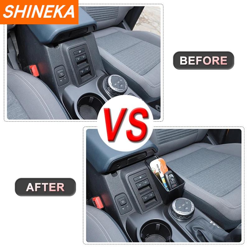 SHINEKA Убирающийся автомобильный подлокотник, боковая коробка для хранения, органайзер, лоток для Ford Bronco 2022 2023, аксессуары для интерьера
SHINEKA Убирающийся автомобильный подлокотник, боковая коробка для хранения, органайзер, лоток для Ford Bronco 2022 2023, аксессуары для интерьера