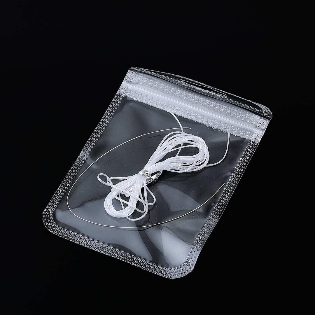 10m Flat Crystal Elastic Cord for Beading and DIY Sewing
10m Flat Crystal Elastic Cord for Beading and DIY Sewing