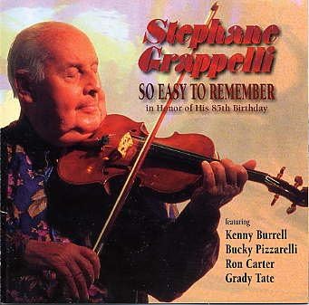 CD STEPHEN GRAPPELLI, RON CARTER, BUCK - Standard Songbook VACM1009 Japan ObiJazz Used
CD STEPHEN GRAPPELLI, RON CARTER, BUCK - Standard Songbook VACM1009 Japan ObiJazz Used