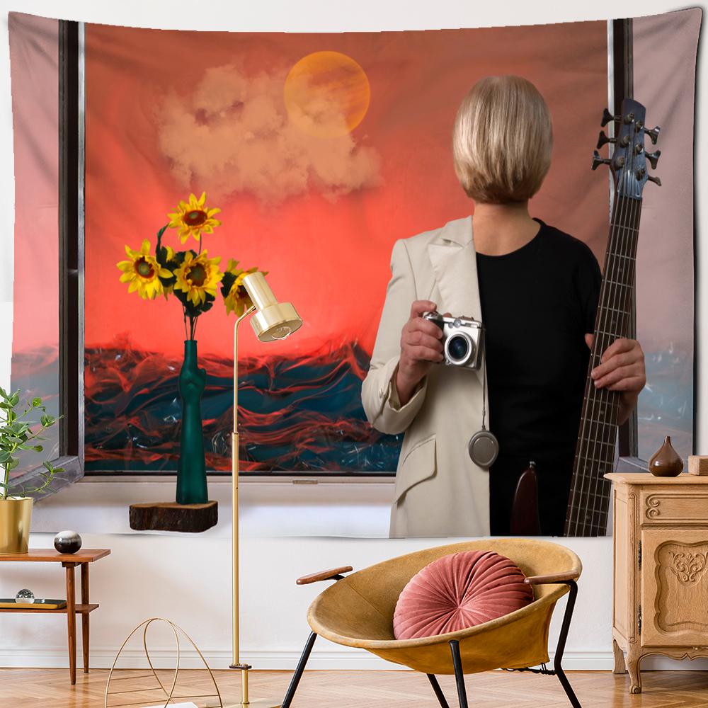 The Thinker Tapestry Wall Hanging Psychedelic Witchcraft Art Hippie Aesthetics Room Decor 150X130 CM
The Thinker Tapestry Wall Hanging Psychedelic Witchcraft Art Hippie Aesthetics Room Decor 150X130 CM