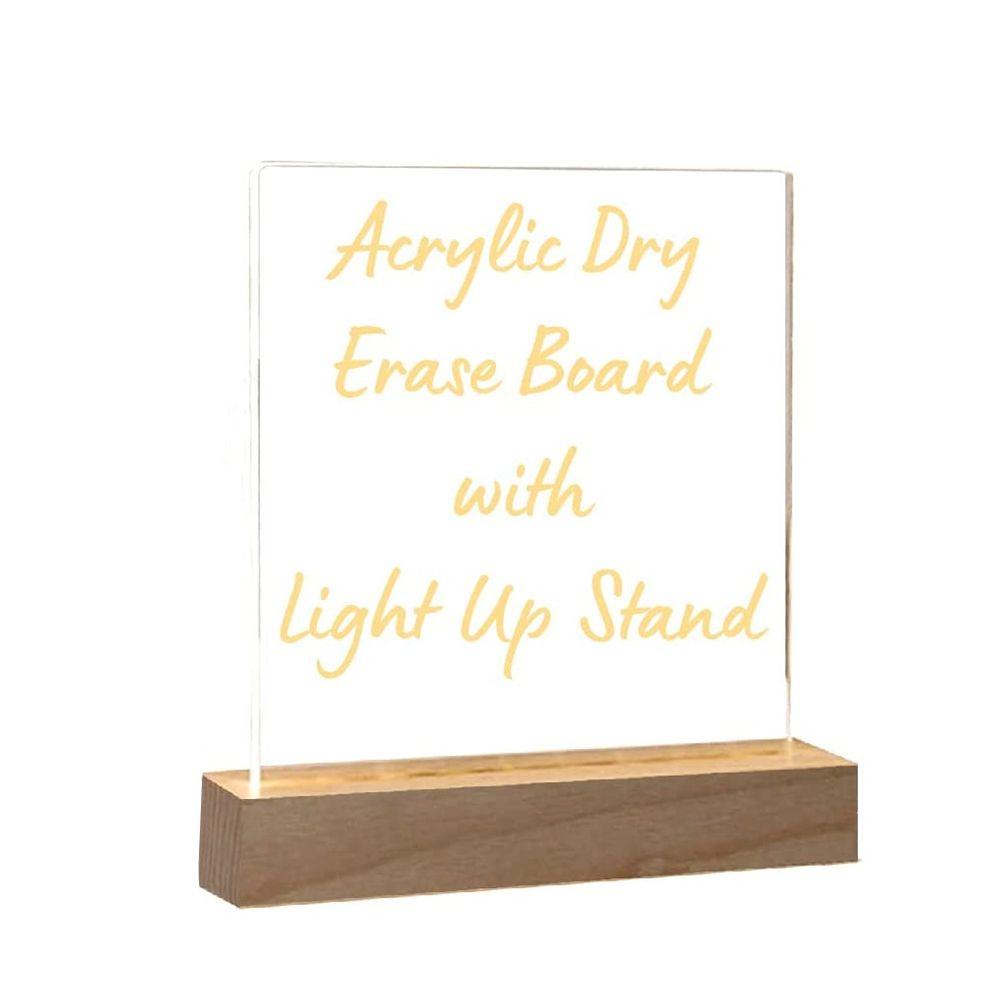 Decor Rewritable Photo Night Lamp With Pen Message Board Note Board Memo Board USB Acrylic Board blank
Decor Rewritable Photo Night Lamp With Pen Message Board Note Board Memo Board USB Acrylic Board blank