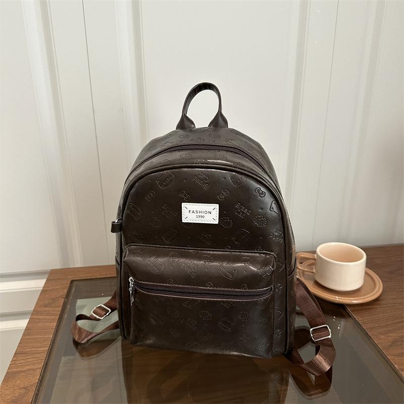 Niche backpack women s new trendy retro casual versatile schoolbag student travel backpack темно-коричневого кольору
Niche backpack women s new trendy retro casual versatile schoolbag student travel backpack темно-коричневого кольору