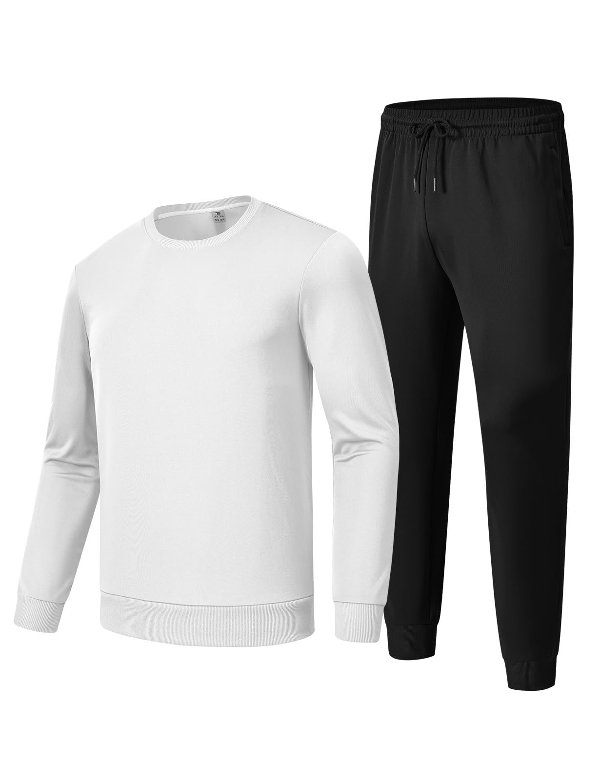 Gopuune Sweatsuit Training Solid Loose Size Men s Set, Tracksuit, Loungewear, Soft, Wear, Sportswear, Color, Fit, Casual, Spring/Autumn (01 White, L)
Gopuune Sweatsuit Training Solid Loose Size Men s Set, Tracksuit, Loungewear, Soft, Wear, Sportswear, Color, Fit, Casual, Spring/Autumn (01 White, L)