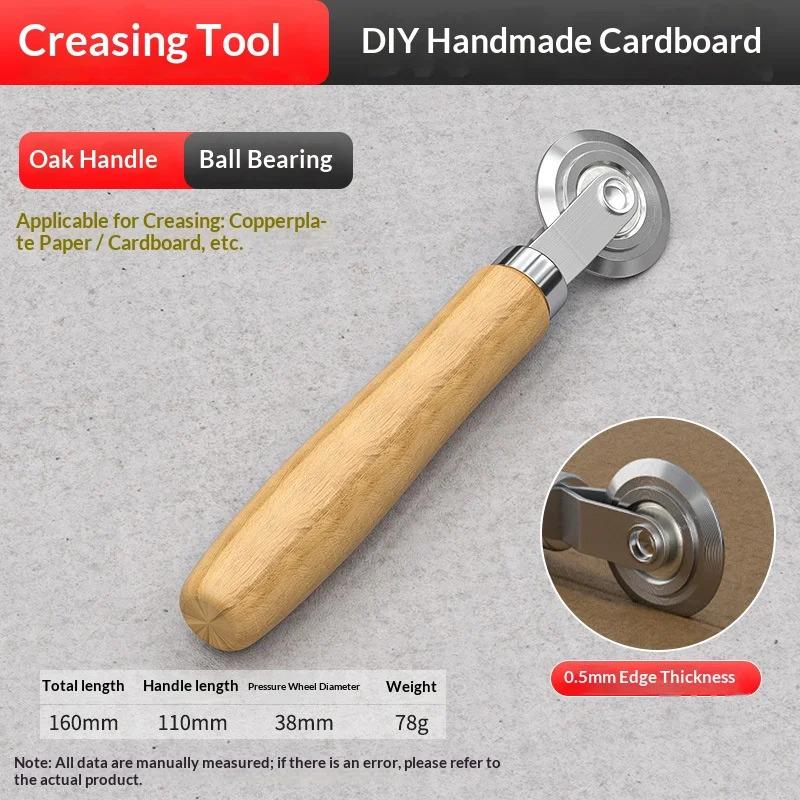 Copperplate Paper Box Cardboard Resizer Tool with Scoring Mechanism Practical Handmade DIY Folding Indentation Tool for Crafts 0.5mm
Copperplate Paper Box Cardboard Resizer Tool with Scoring Mechanism Practical Handmade DIY Folding Indentation Tool for Crafts 0.5mm