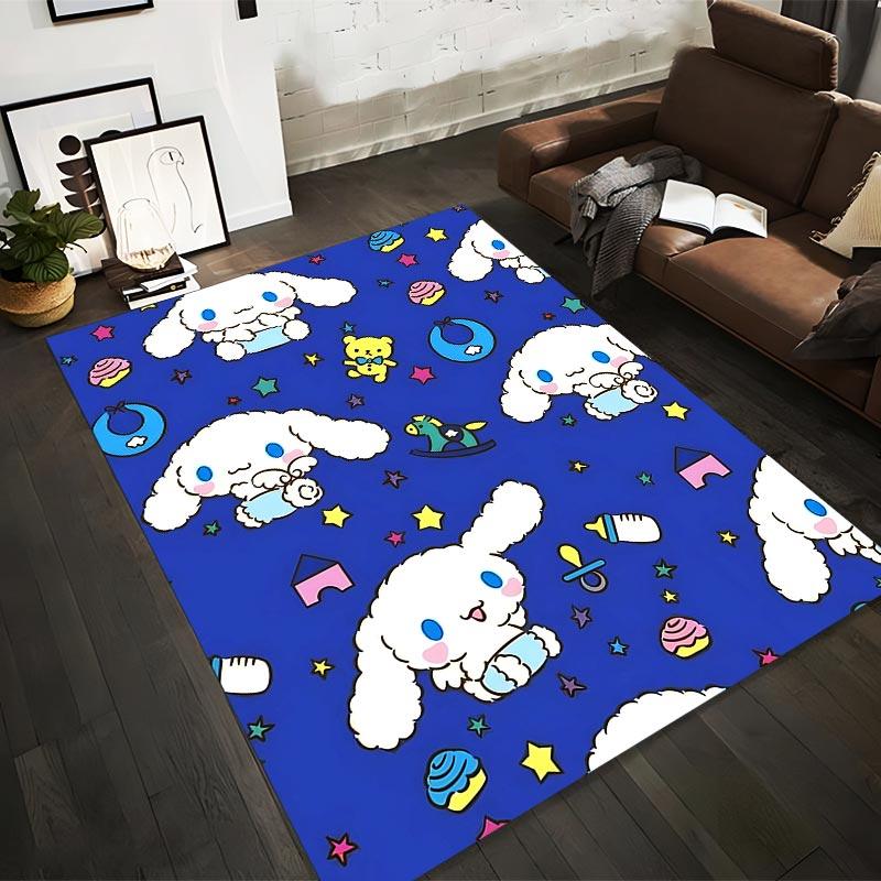 Cute Cartoon White Bunny Pattern with Baby Toys on Blue Background Carpet Design Suitable for use as an anti-slip1 for1room and bedroom sofas 40x60cm( 15x23in )
Cute Cartoon White Bunny Pattern with Baby Toys on Blue Background Carpet Design Suitable for use as an anti-slip1 for1room and bedroom sofas 40x60cm( 15x23in )