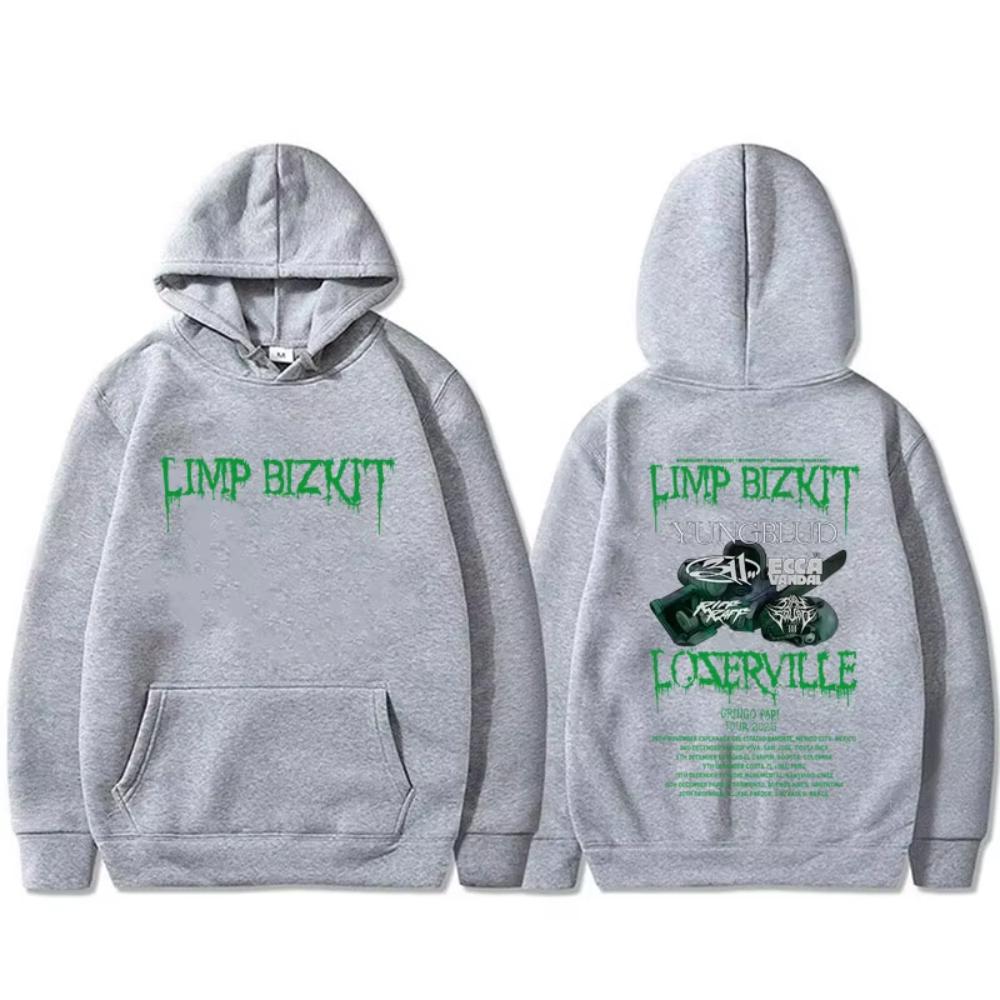 Rock Band Limp Bizkit Loserville Tour Hoodie Men Women Casual Oversized Streetwear Male Vintage Fleece Sweatshirt 3XL
Rock Band Limp Bizkit Loserville Tour Hoodie Men Women Casual Oversized Streetwear Male Vintage Fleece Sweatshirt 3XL