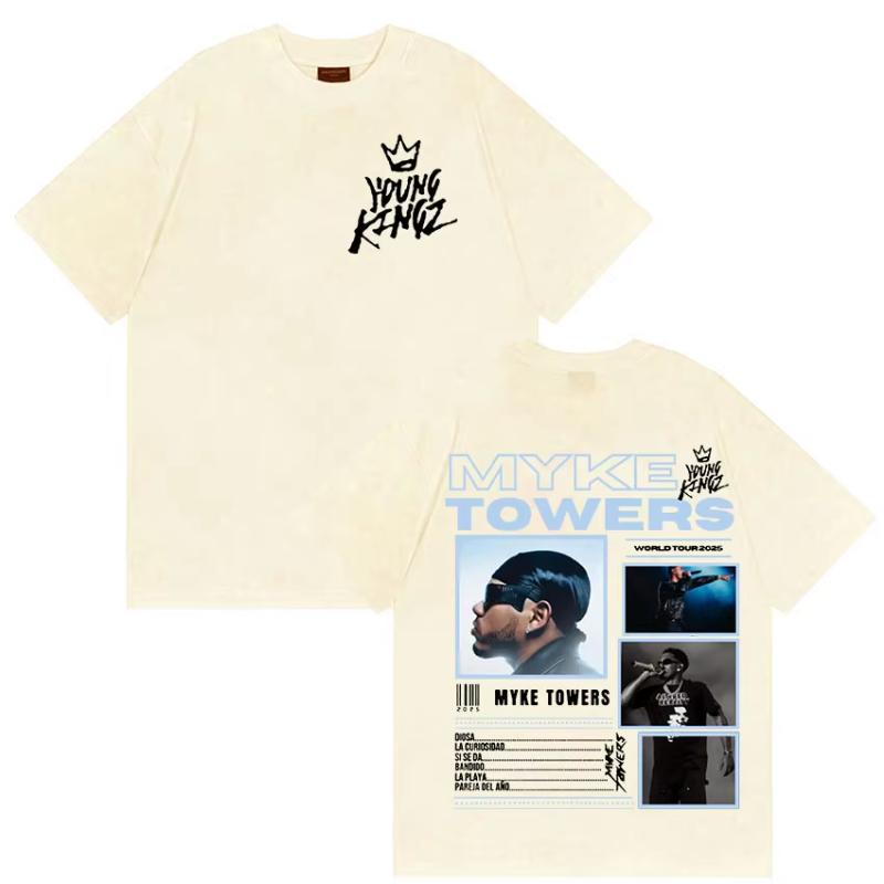 Rapper Myke Towers World Tour 2025 Merch TShirt Men s Hip Hop Style Gothic Clothing T-shirts Casual Cotton Short Sleeve T Shirt S разноцветный
Rapper Myke Towers World Tour 2025 Merch TShirt Men s Hip Hop Style Gothic Clothing T-shirts Casual Cotton Short Sleeve T Shirt S разноцветный
