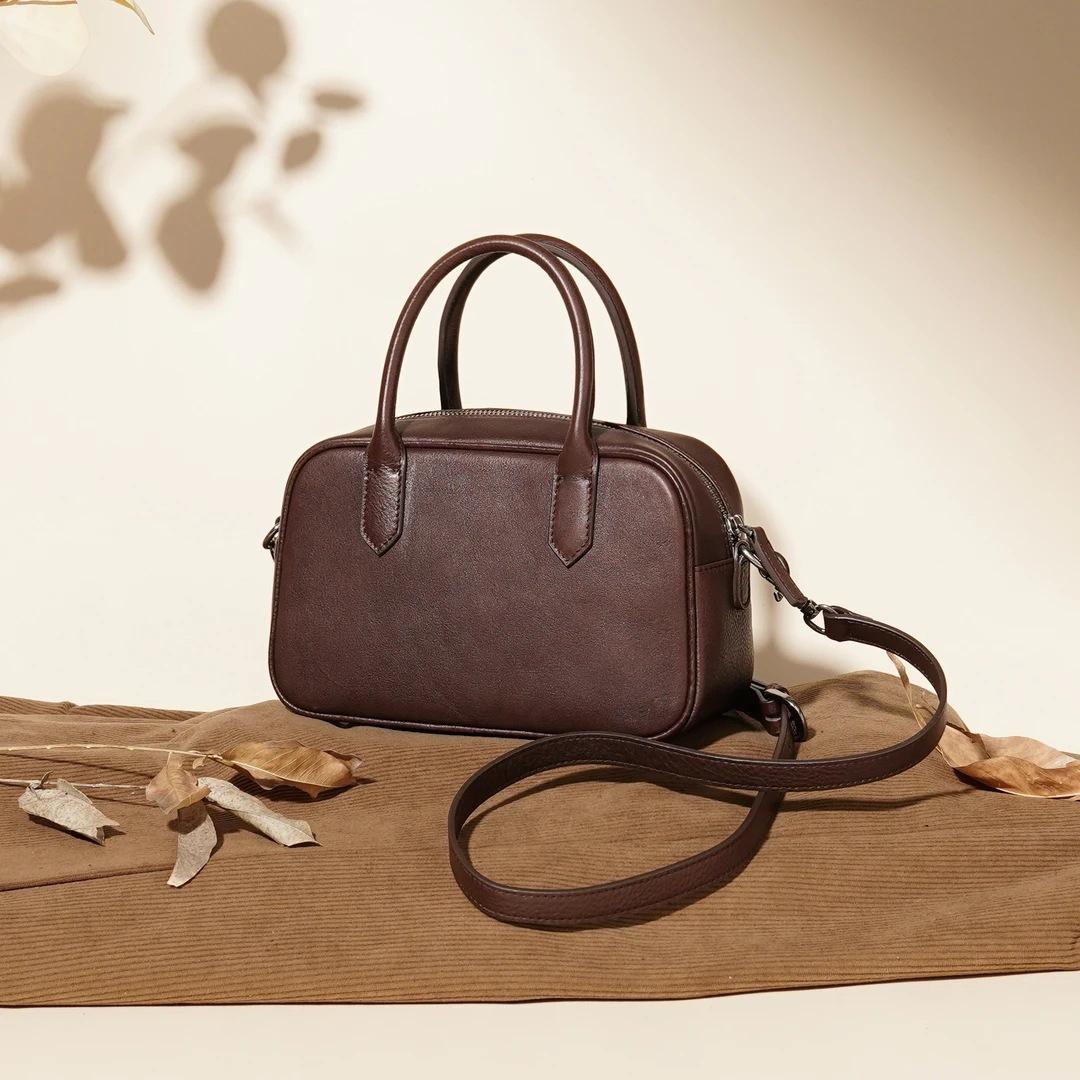 Crossbody Women s Bag, High-end Single-shoulder Bag, Genuine Leather, Casual Small Bag эбеновый/кофейный
Crossbody Women s Bag, High-end Single-shoulder Bag, Genuine Leather, Casual Small Bag эбеновый/кофейный