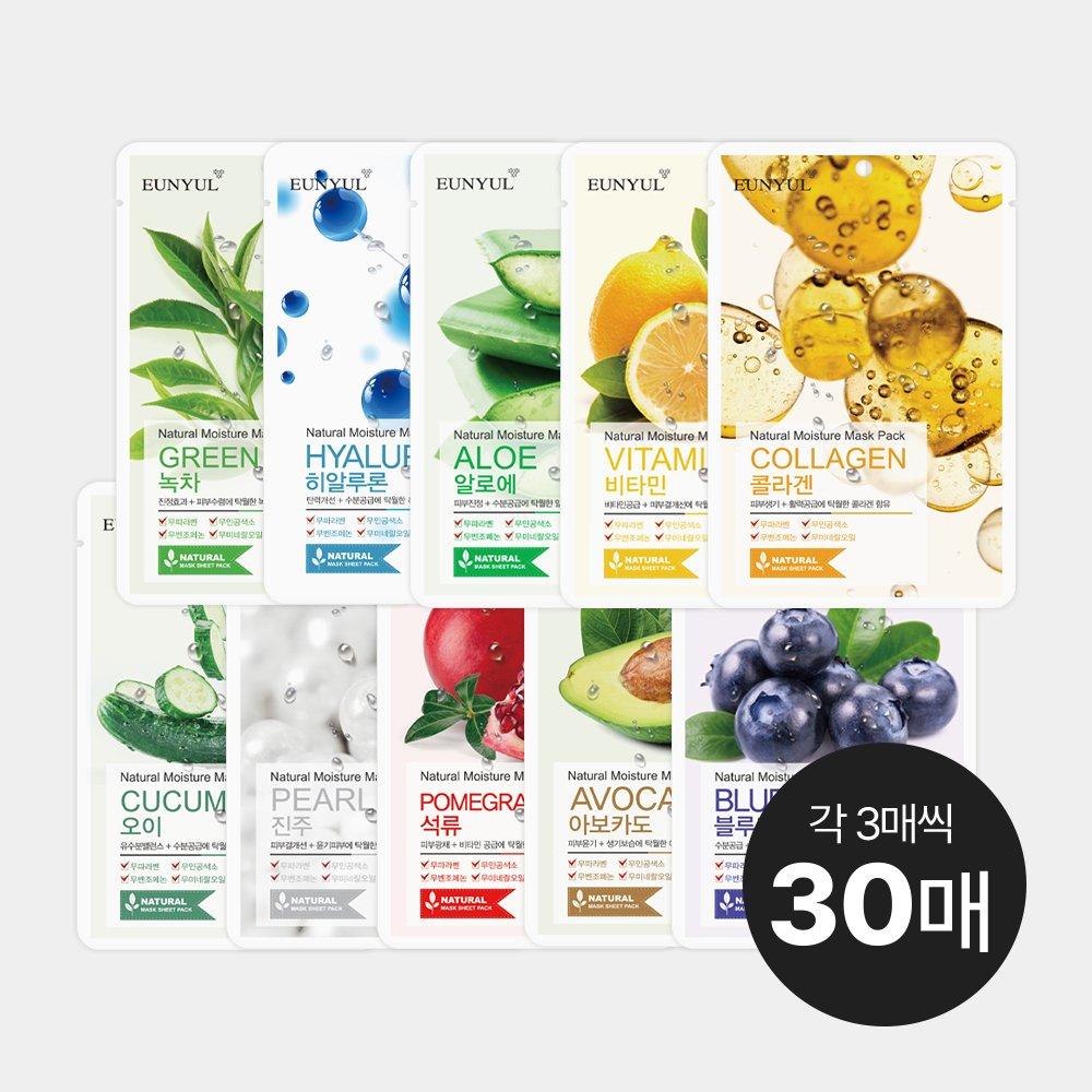 Маска для упругости и эластичности Eunyul Natural Moisture Soothing, упаковка 30 листов (По 3 листа каждого из 10 типов)
Маска для упругости и эластичности Eunyul Natural Moisture Soothing, упаковка 30 листов (По 3 листа каждого из 10 типов)