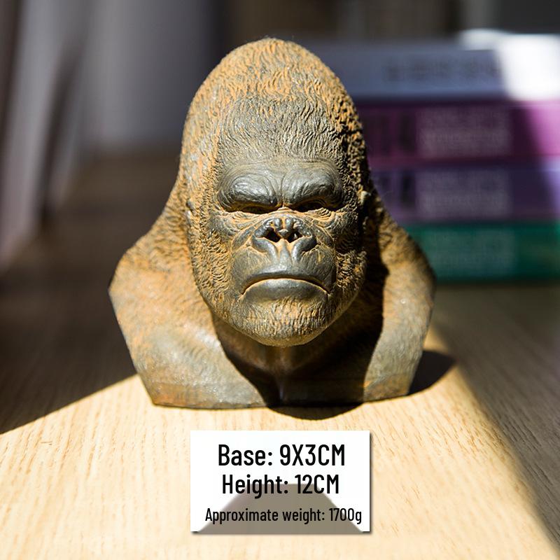 Hand-Painted Resin Gorilla Figurine for Home or Office Decor 12.5 cm
Hand-Painted Resin Gorilla Figurine for Home or Office Decor 12.5 cm