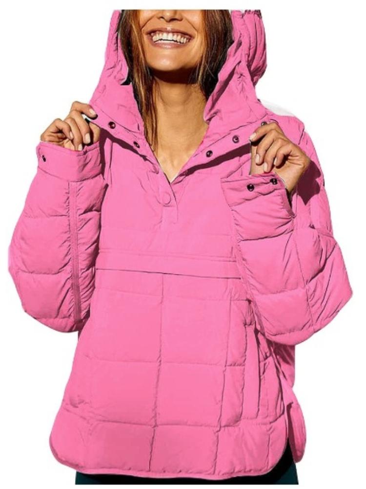 Women s Quilted Hooded Puffer Jacket with Stand Collar, Zipper Pocket, Raglan Sleeves In Dark Green, Beige, Purple, Light Blue, Black 5XL яскраво-рожевий колір
Women s Quilted Hooded Puffer Jacket with Stand Collar, Zipper Pocket, Raglan Sleeves In Dark Green, Beige, Purple, Light Blue, Black 5XL яскраво-рожевий колір