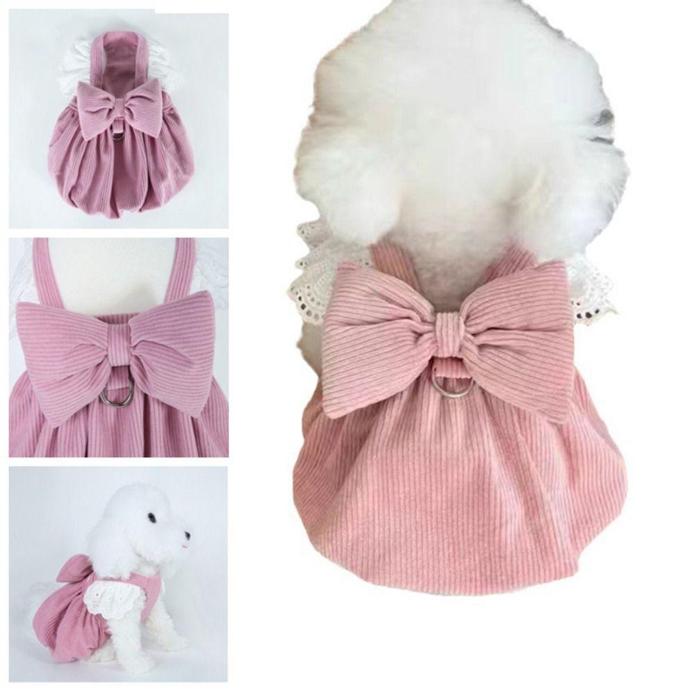 Lovely Pet Princess Skirt Corduroy Puppy Dresses Practical Pet Clothing Autumn/Winter XS
Lovely Pet Princess Skirt Corduroy Puppy Dresses Practical Pet Clothing Autumn/Winter XS