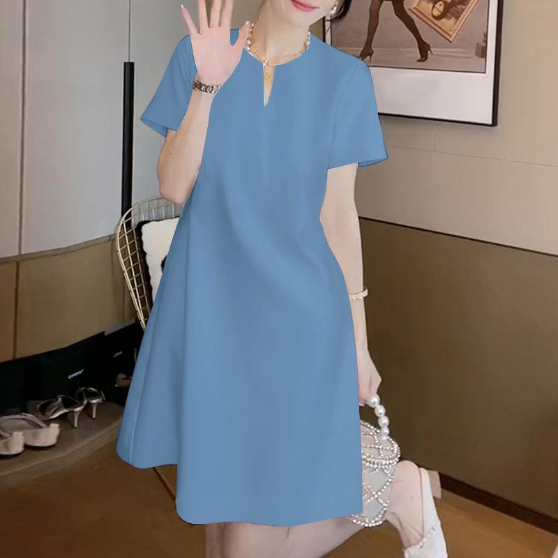 ZANZEA Женское повседневное платье с V-образным вырезом, однотонное, летнее, с коротким рукавом 3XL
ZANZEA Женское повседневное платье с V-образным вырезом, однотонное, летнее, с коротким рукавом 3XL