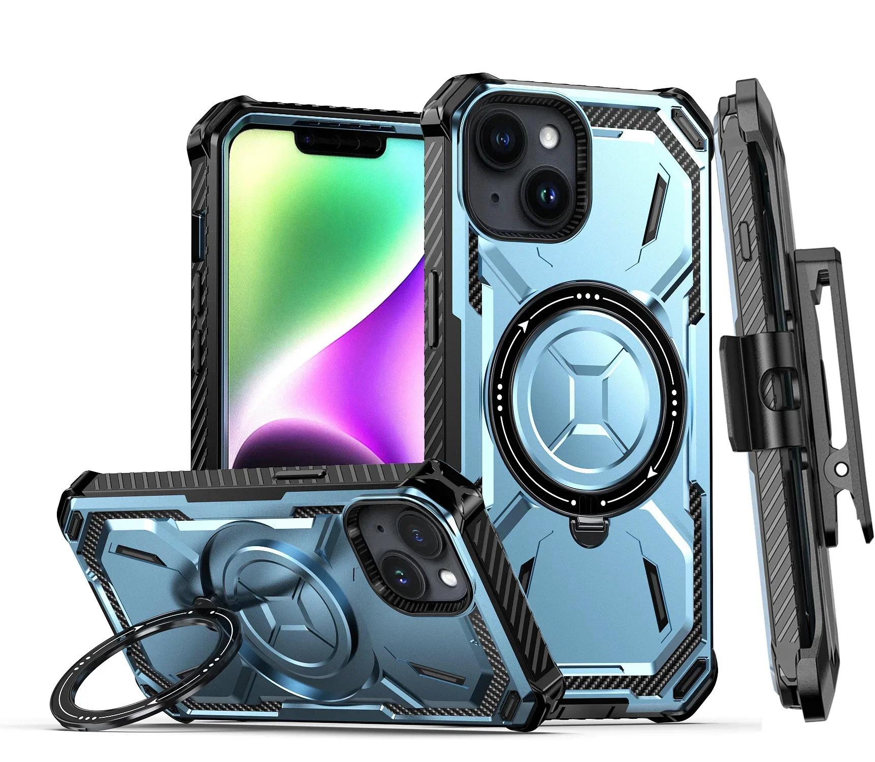 Для iPhone 16 15 14 Plus 13 12 11 Pro Max Armor Rugged For MagSafe Магнитный чехол для телефона с держателем кольца и зажимом для ремня iPhone 13 Pro Max
Для iPhone 16 15 14 Plus 13 12 11 Pro Max Armor Rugged For MagSafe Магнитный чехол для телефона с держателем кольца и зажимом для ремня iPhone 13 Pro Max