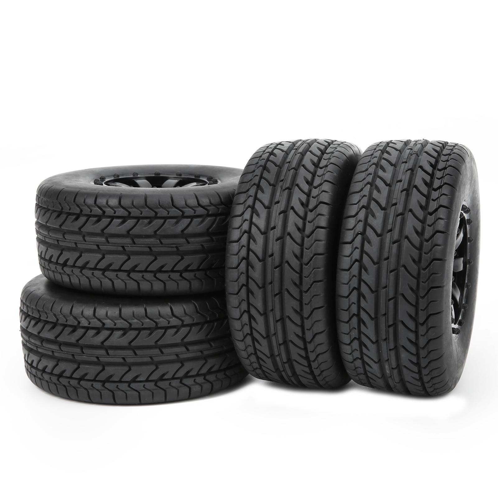 4pcs RC Short Course Truck Tire Tyre Wheel RC Accessory Fit for 1/10 Traxxas Slash (10044)
4pcs RC Short Course Truck Tire Tyre Wheel RC Accessory Fit for 1/10 Traxxas Slash (10044)