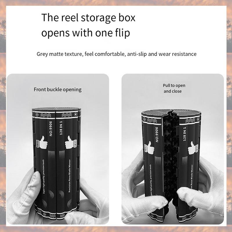 Набор отверток 2025 Trend 128-в-1 Бытовой инструмент для разборки и обслуживания Цилиндрический Портативный Набор Плюсовых Шестигранных Специальных Форм E
Набор отверток 2025 Trend 128-в-1 Бытовой инструмент для разборки и обслуживания Цилиндрический Портативный Набор Плюсовых Шестигранных Специальных Форм E