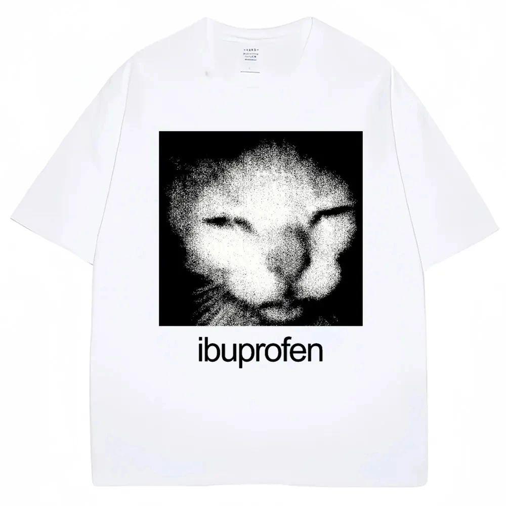 Funny Ibuprofen Cat Meme Graphic T Shirt Summer Vintage Y2k Tops Humor Fashion Oversized Cotton Printed Casual Tshirt Unisex 3XL
Funny Ibuprofen Cat Meme Graphic T Shirt Summer Vintage Y2k Tops Humor Fashion Oversized Cotton Printed Casual Tshirt Unisex 3XL