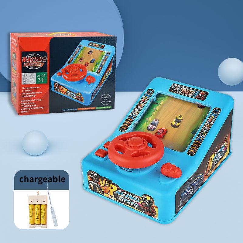 Автомобильный гоночный приключенческий игровой автомат, электрический звуковой симулятор вождения, детский руль, игрушка, подарок для мальчика 16*31.5*22.5cm
Автомобильный гоночный приключенческий игровой автомат, электрический звуковой симулятор вождения, детский руль, игрушка, подарок для мальчика 16*31.5*22.5cm