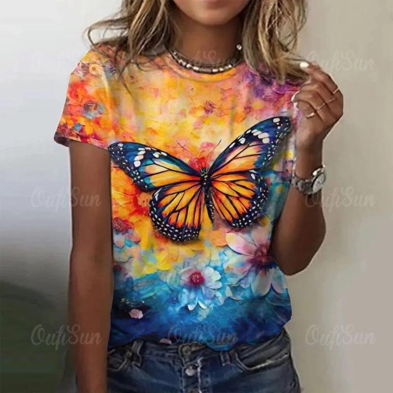3D Printed Summer Fashion Women s T-shirt Breathable Casual Versatile 6XL
3D Printed Summer Fashion Women s T-shirt Breathable Casual Versatile 6XL