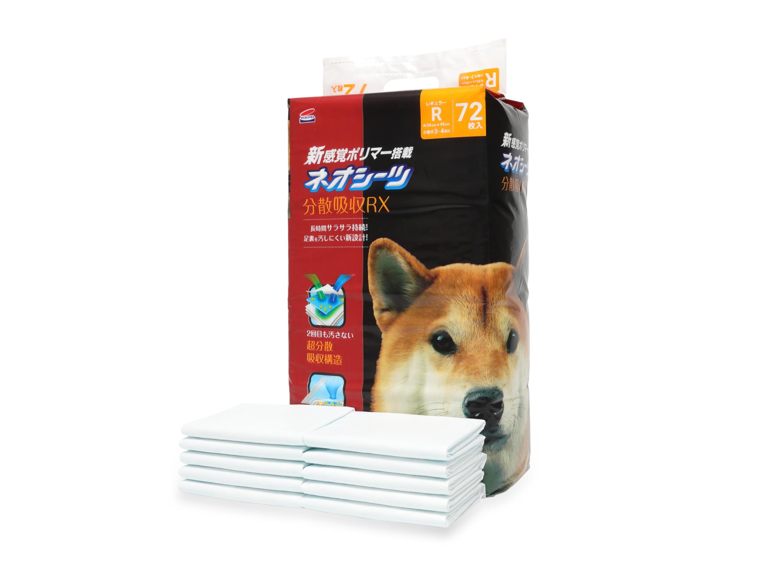Neo Rulife Neo Sheets RX Pet Sheets Regular 72 Pieces Single Item 
Neo Rulife Neo Sheets RX Pet Sheets Regular 72 Pieces Single Item