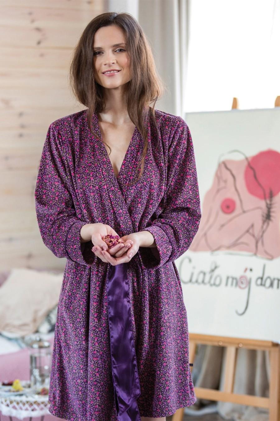 Халат Key (79719) 44(M) різнокольорові кольору
Халат Key (79719) 44(M) різнокольорові кольору