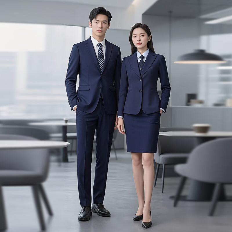 Trouman Unisex Wrinkle-Free Business Suit Set M
Trouman Unisex Wrinkle-Free Business Suit Set M