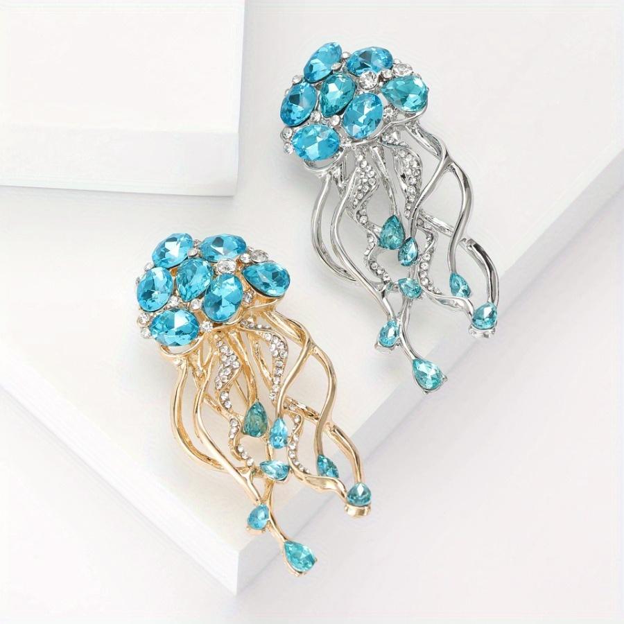 Fashion Horse Eye Jellyfish Brooch Niche High Feeling Ocean Animal Pin Clothing Corsage
Fashion Horse Eye Jellyfish Brooch Niche High Feeling Ocean Animal Pin Clothing Corsage