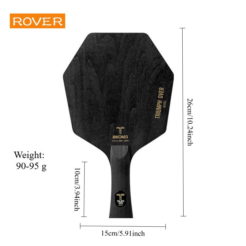 Hexagonal Table Tennis Racket Bottom Plate 5 Layers Pure Wood Solid Oak Pine Paulownia Large Core Professional Ping Pong чорний
Hexagonal Table Tennis Racket Bottom Plate 5 Layers Pure Wood Solid Oak Pine Paulownia Large Core Professional Ping Pong чорний