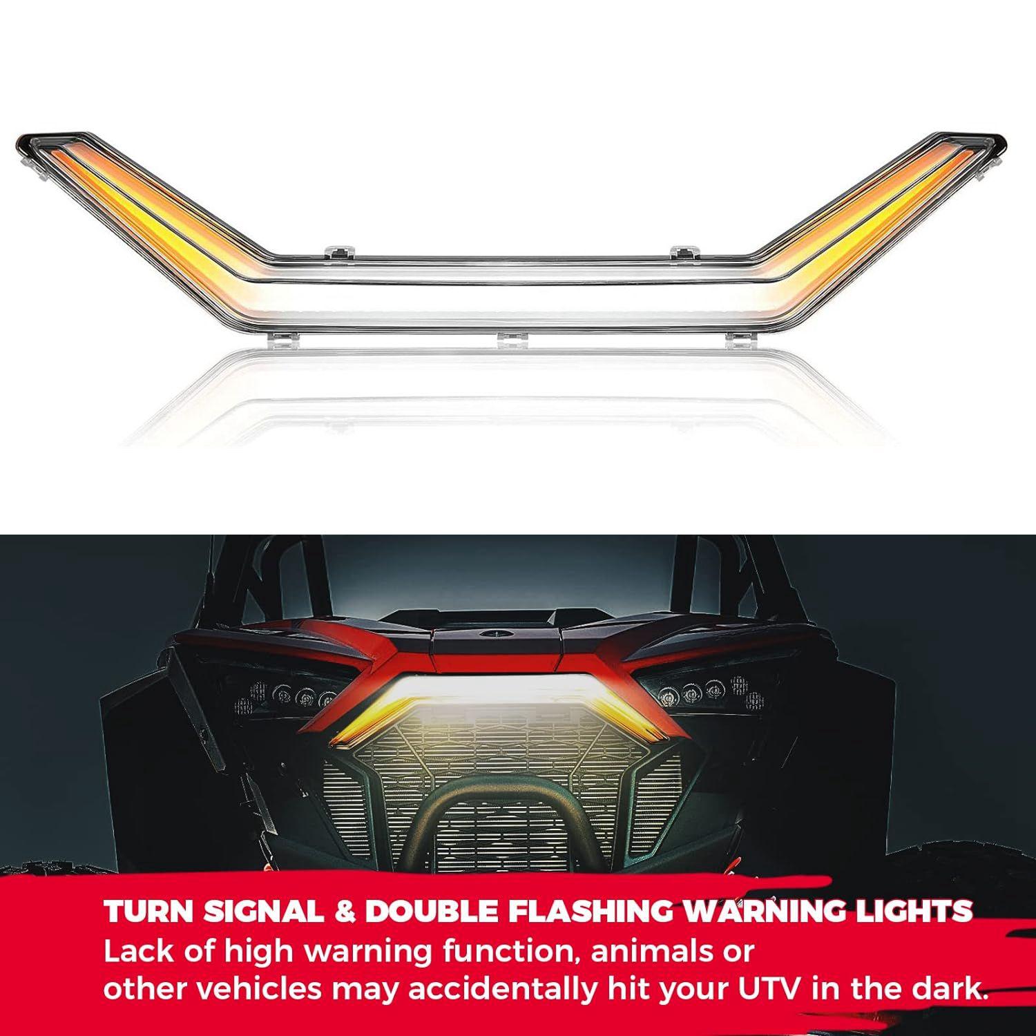 ATV UTV Front Accent Light Turn Signal LED Center Light For Polaris RZR PRO R XP 4 Sport Premium Ultimate Rockford Fosgate LE
ATV UTV Front Accent Light Turn Signal LED Center Light For Polaris RZR PRO R XP 4 Sport Premium Ultimate Rockford Fosgate LE