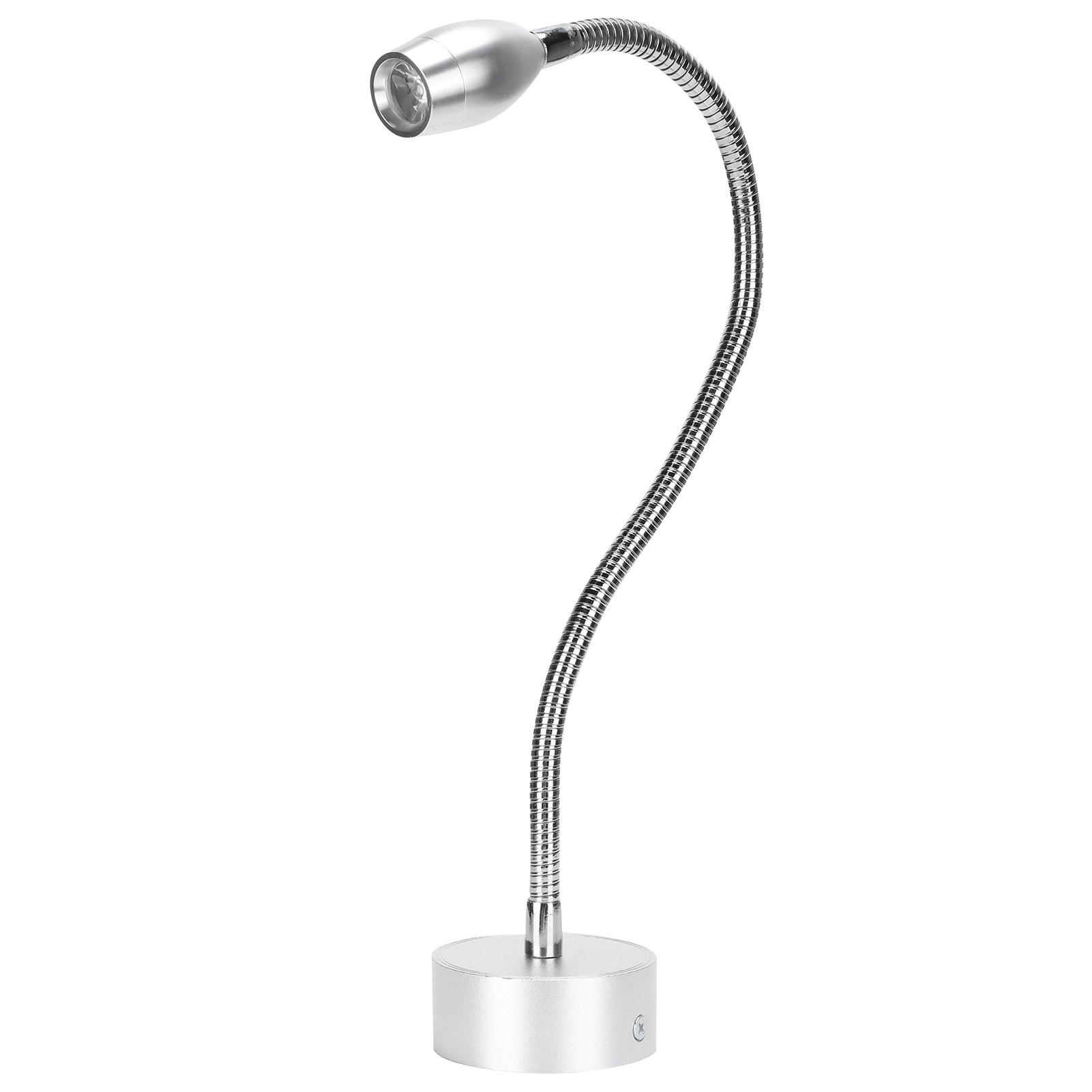 Aluminum Alloy LED Work Wall Light Flexible Gooseneck Table Wall Light (Wiring 110-240V) Silver білий
Aluminum Alloy LED Work Wall Light Flexible Gooseneck Table Wall Light (Wiring 110-240V) Silver білий