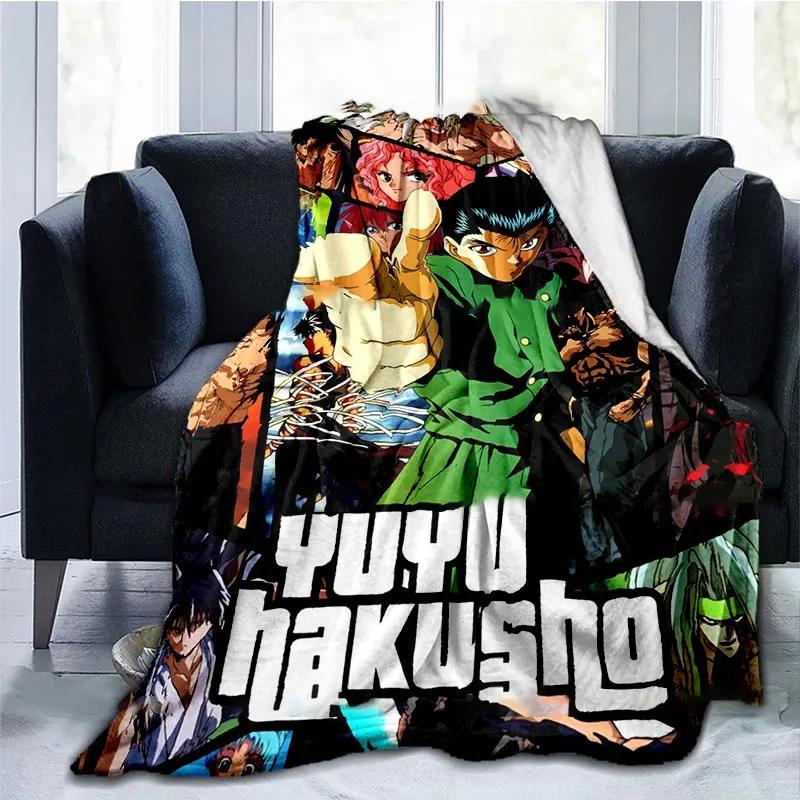 Classic Japanese Animated Flannel Blanket Cartoon YuYu Hakusho Blanket Air Conditioner Quilt Portable Home Travel Office Blanket 75x90cm
Classic Japanese Animated Flannel Blanket Cartoon YuYu Hakusho Blanket Air Conditioner Quilt Portable Home Travel Office Blanket 75x90cm